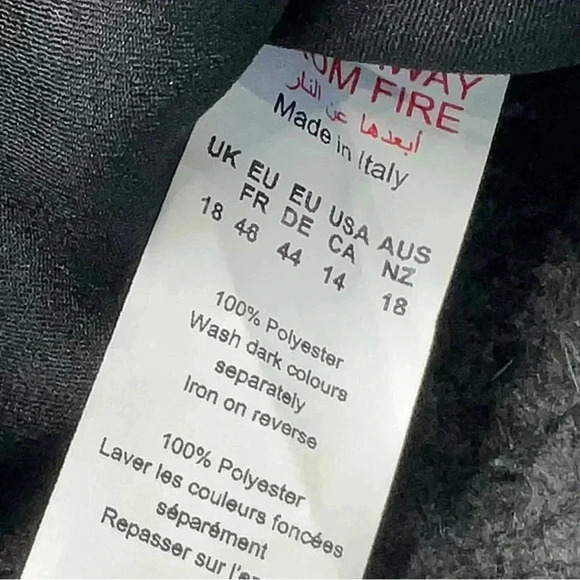 Boohoo PLUS ASYMMETRIC SATIN COWL CAMISOLE Black Size 14 NWT - Picture 8 of 9